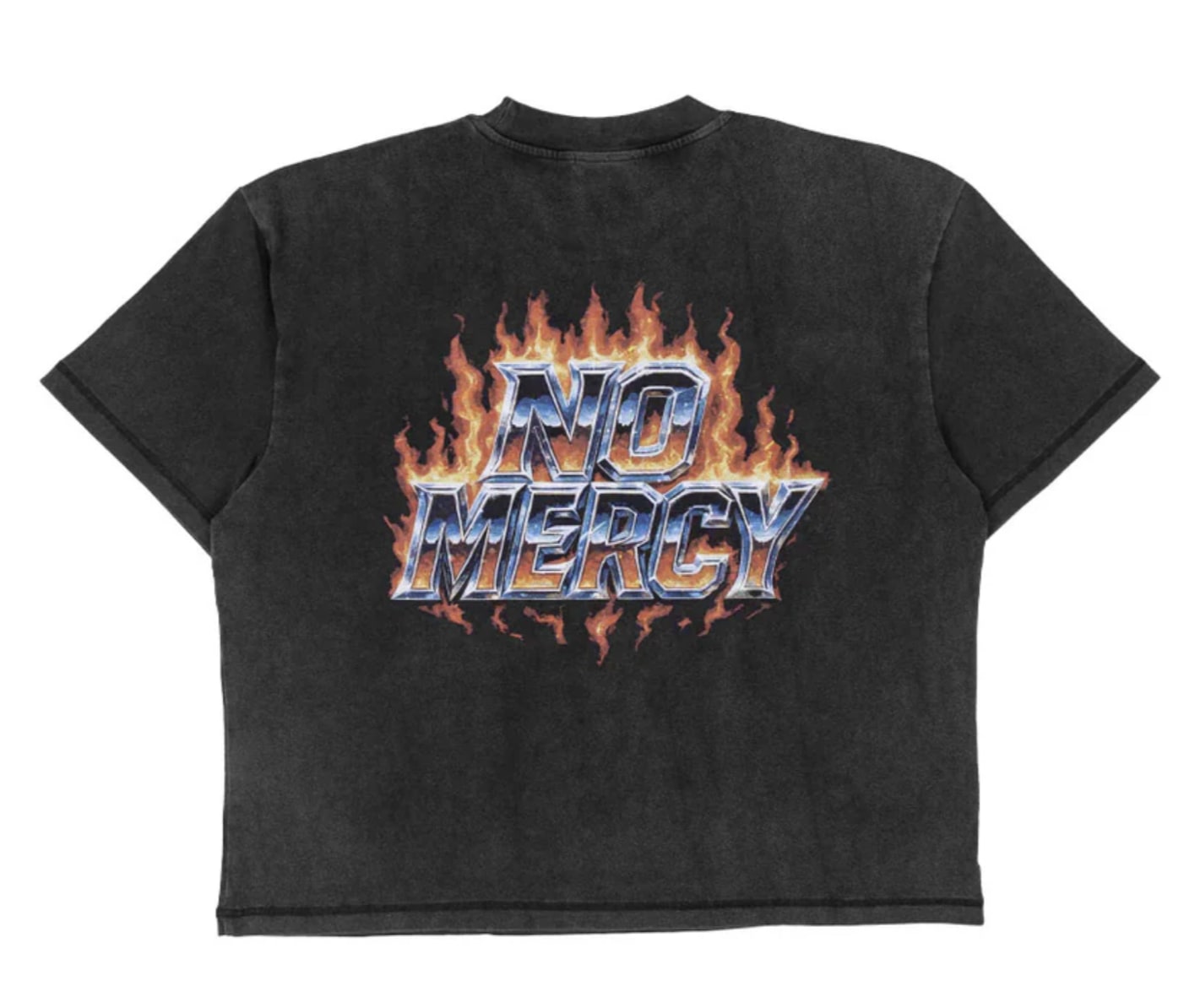 Commons No Mercy Fire and Ice Tee Black