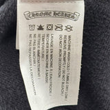 Chrome Hearts Vertical Letter Zip Hoodie Black