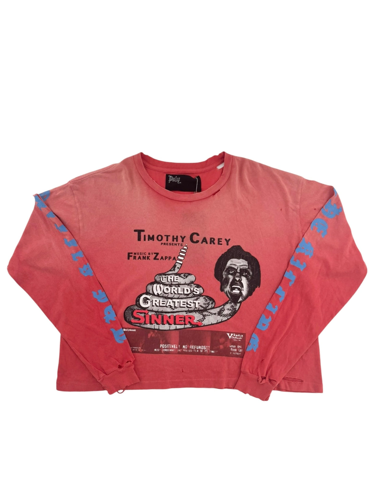 Paly Hollywood East of Eden Longsleeve Tee Red