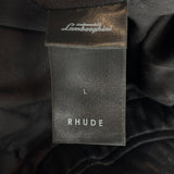 Rhude Lamborghini Leather Jacket