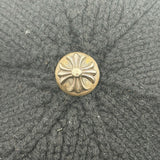 Chrome Hearts Cross 3 Cemetery Cross Patch Beanie Cap Black