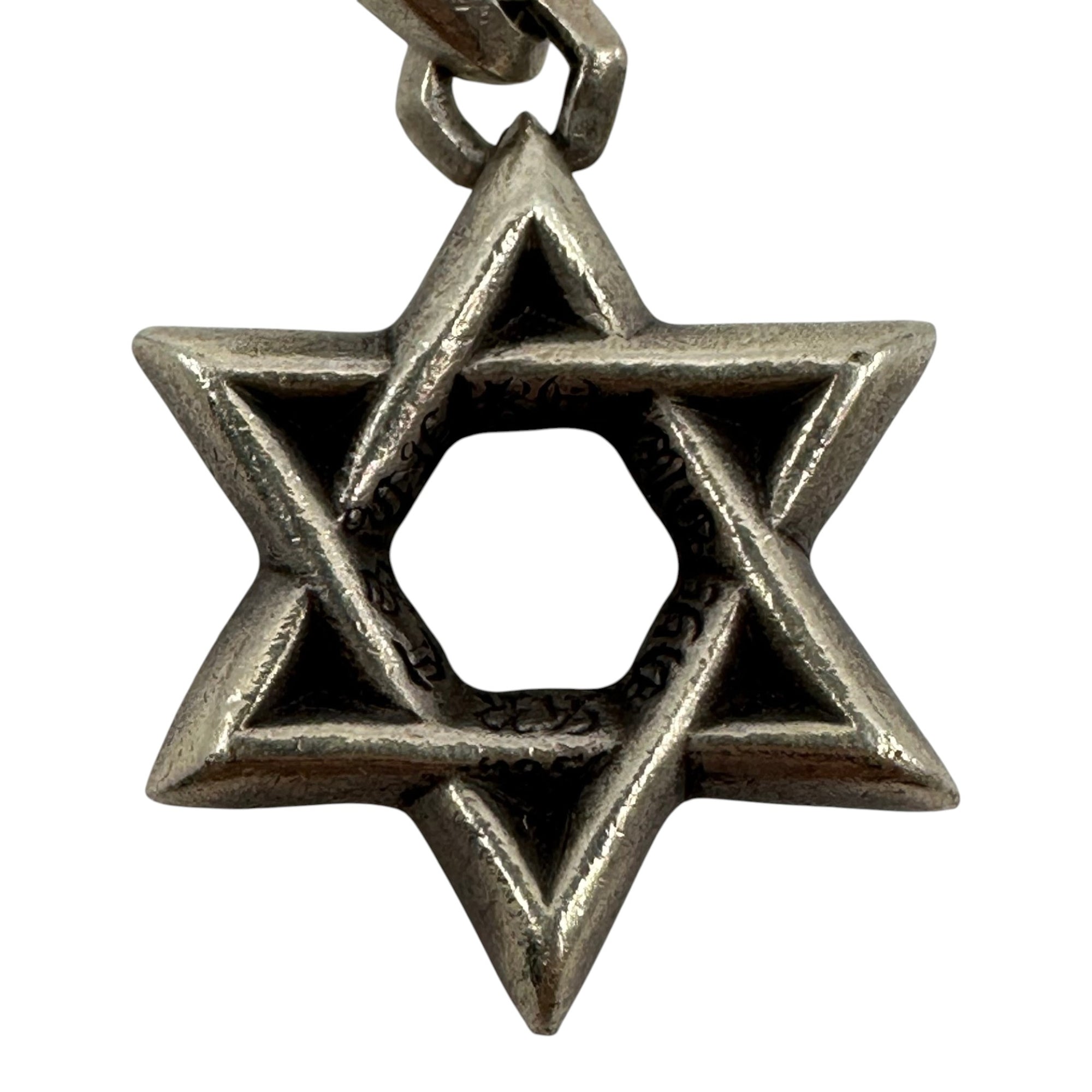 Chrome Hearts Star of David Pendant Silver