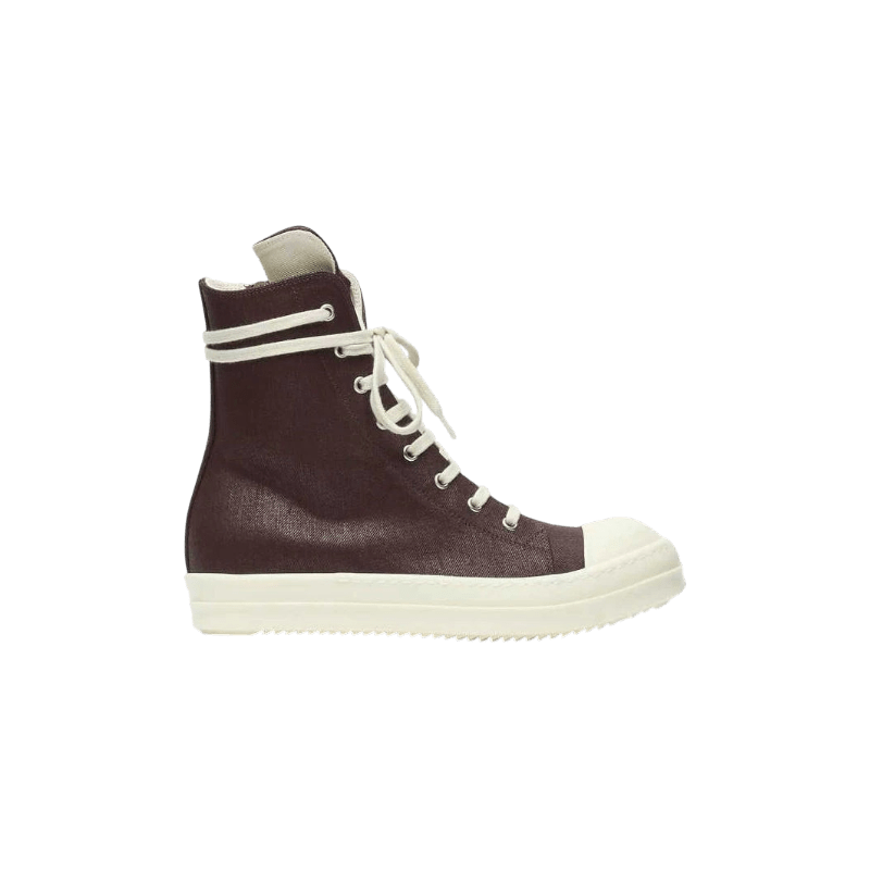 Rick Owens Wmns Concordians DRKSHDW Scarpe High Scab Wax Milk