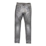 Amiri MX1 Leather Patch Jeans Black