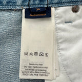 Louis Vuitton LIght Wash Denim Skate Jeans