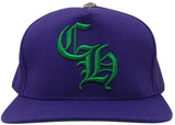 Chrome Hearts CH Baseball Hat Purple/Green