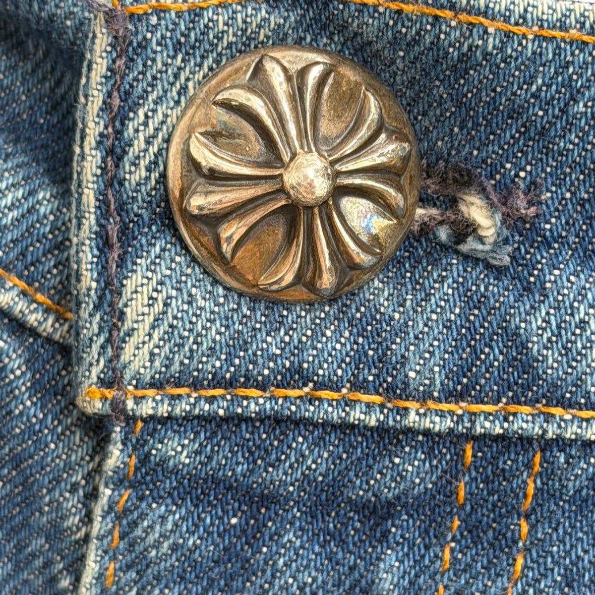 Chrome Hearts 20 Cross Patch Levi 517 Blue