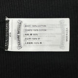 Chrome Hearts T-Bar Ribbed Tank Top Black