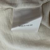 ERD Teenage Snuff Film Distressed Tee Cream