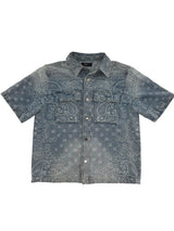 Amiri Denim Button Shirt Blue