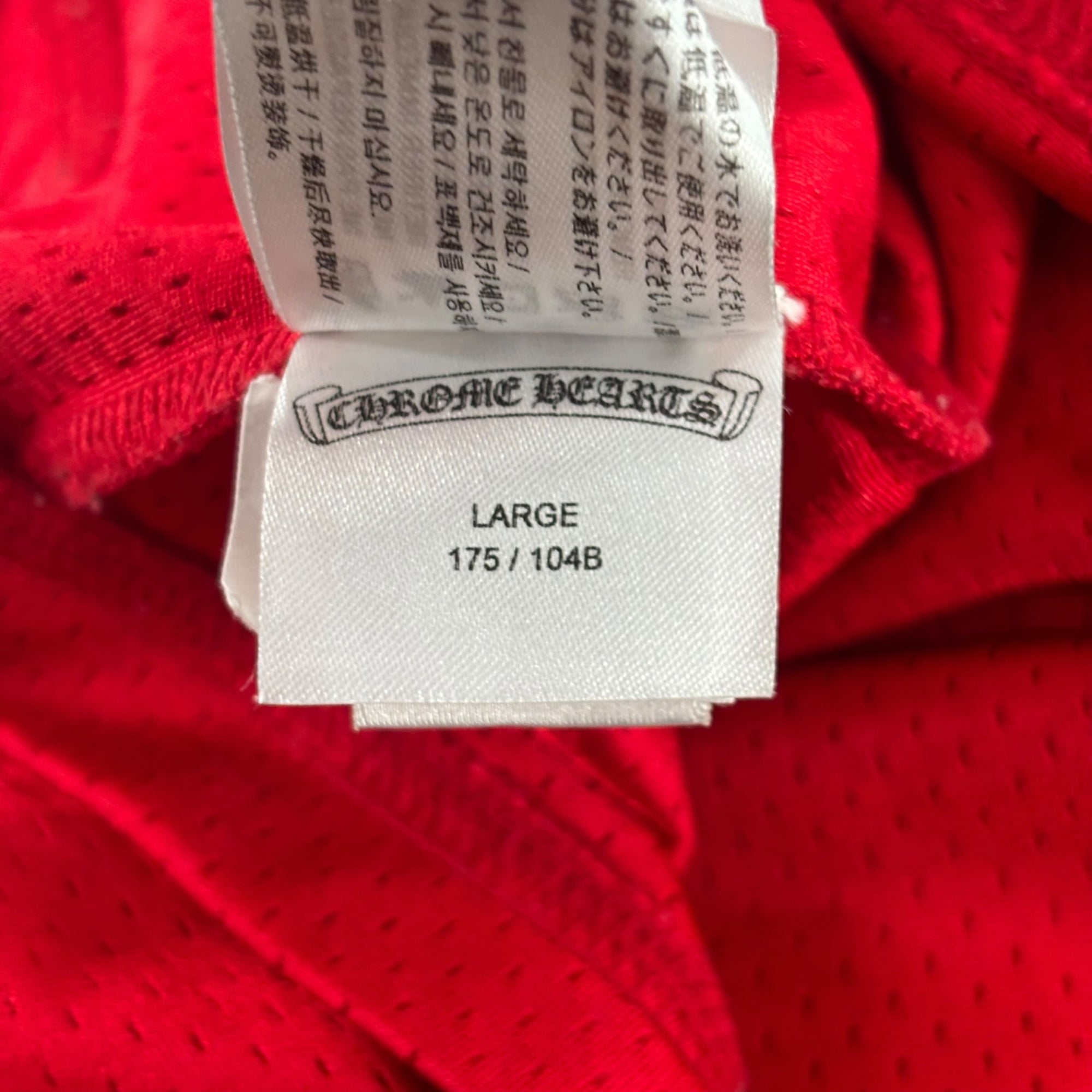 Chrome Hearts Matty Boy Form Jersey Red
