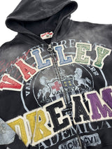 Vale Forever Blasted Zip Up Black