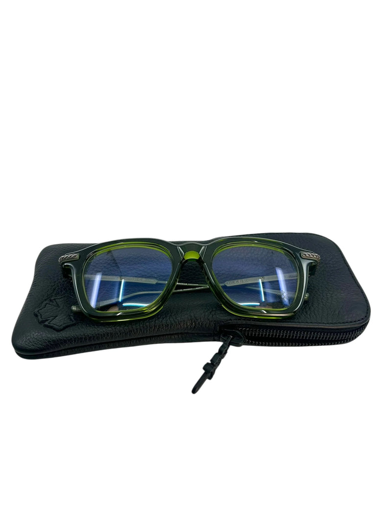 Chrome Hearts Cumption Glasses Green Frame