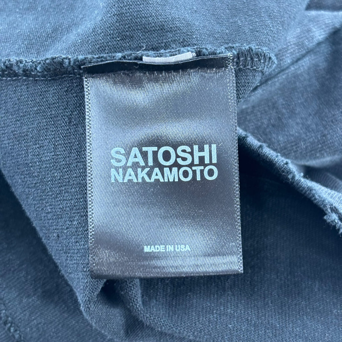Satoshi Tourist Tee Black