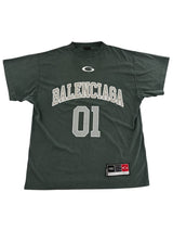 Balenciaga Basketball Jersey Tee Green