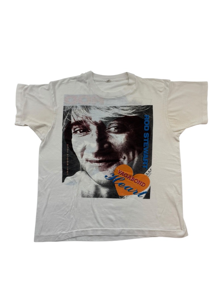 ROD STEWART Vagabond Heart Tee White