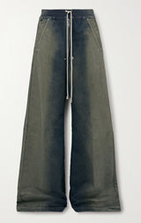 Rick Owens Bela Wide-Leg Drawstring Jeans