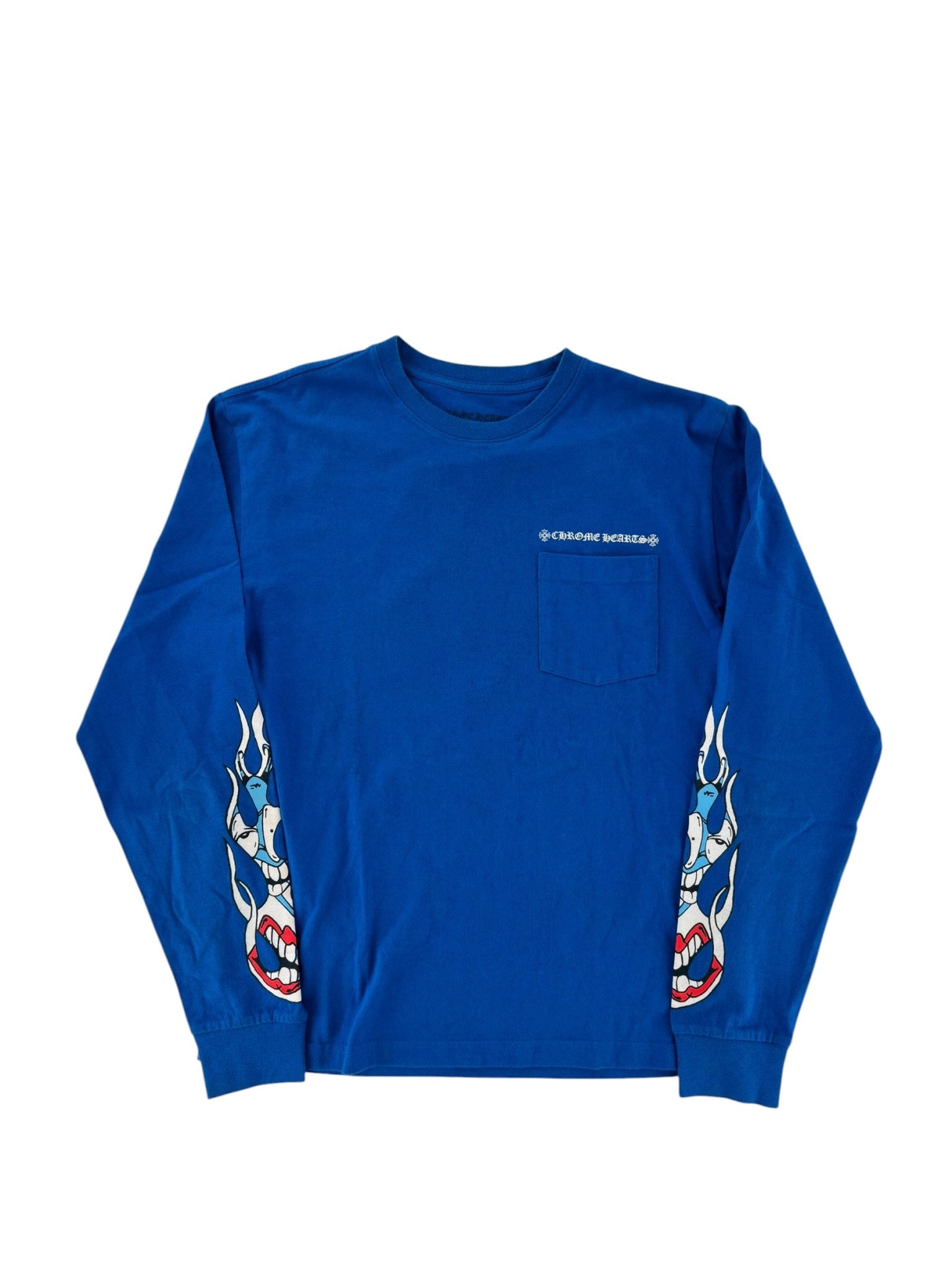 Chrome Hearts Matty Boy Space L/S Tee Blue