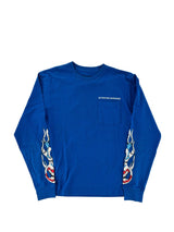 Chrome Hearts Matty Boy Space L/S Tee Blue