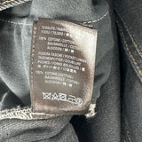 Balenciaga Wide Leg Cargo Jeans Black