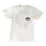 Chrome Hearts Triple Cross Horseshoe Logo Pocket Shirt White Camo