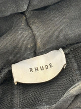 Rhude Eagle Hoodie Washed Black