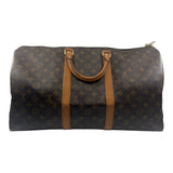 Louis Vuitton Keepall Monogram (Without Accessories) 50 Brown