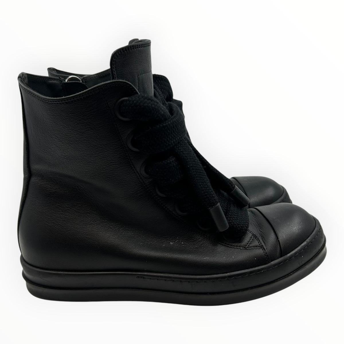 Rick Owens Jumbo Lace High Black