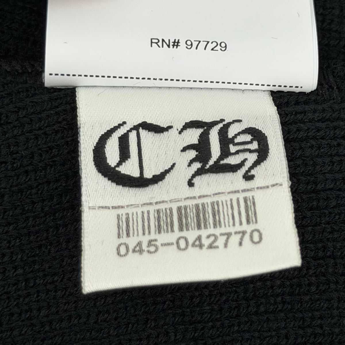 Chrome Hearts Logo Beanie Black
