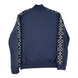 Louis Vuitton Flower Band Embroidered Track Jacket Navy
