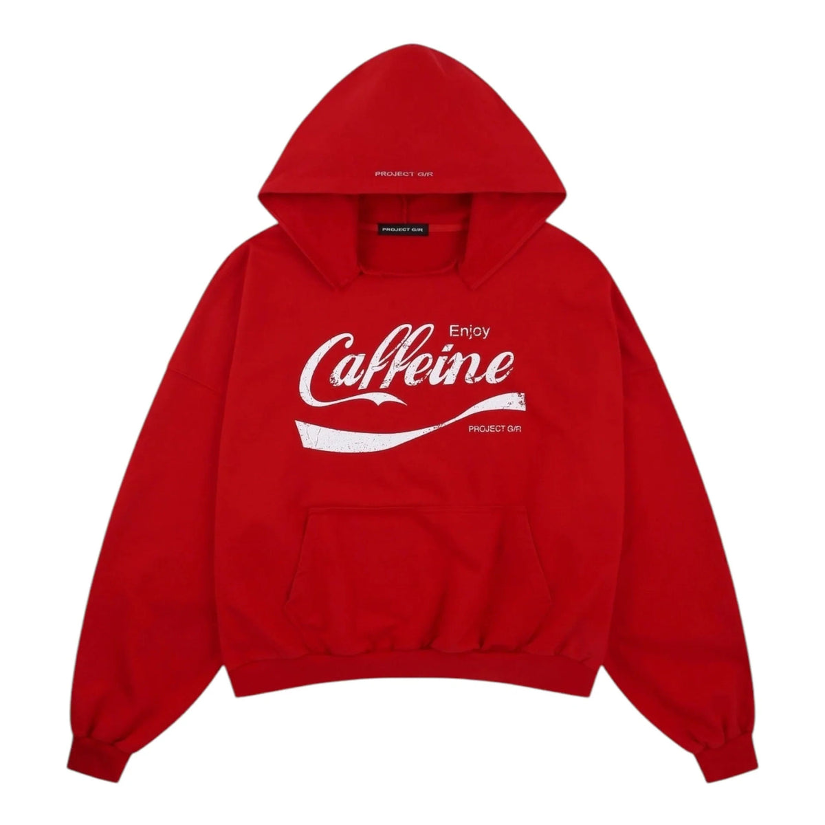Project G/R Caffeine Parody Hoodie Red