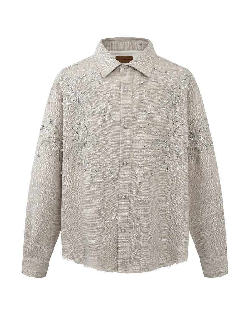Birth of Royal Child Firework Shirt "Beige"
