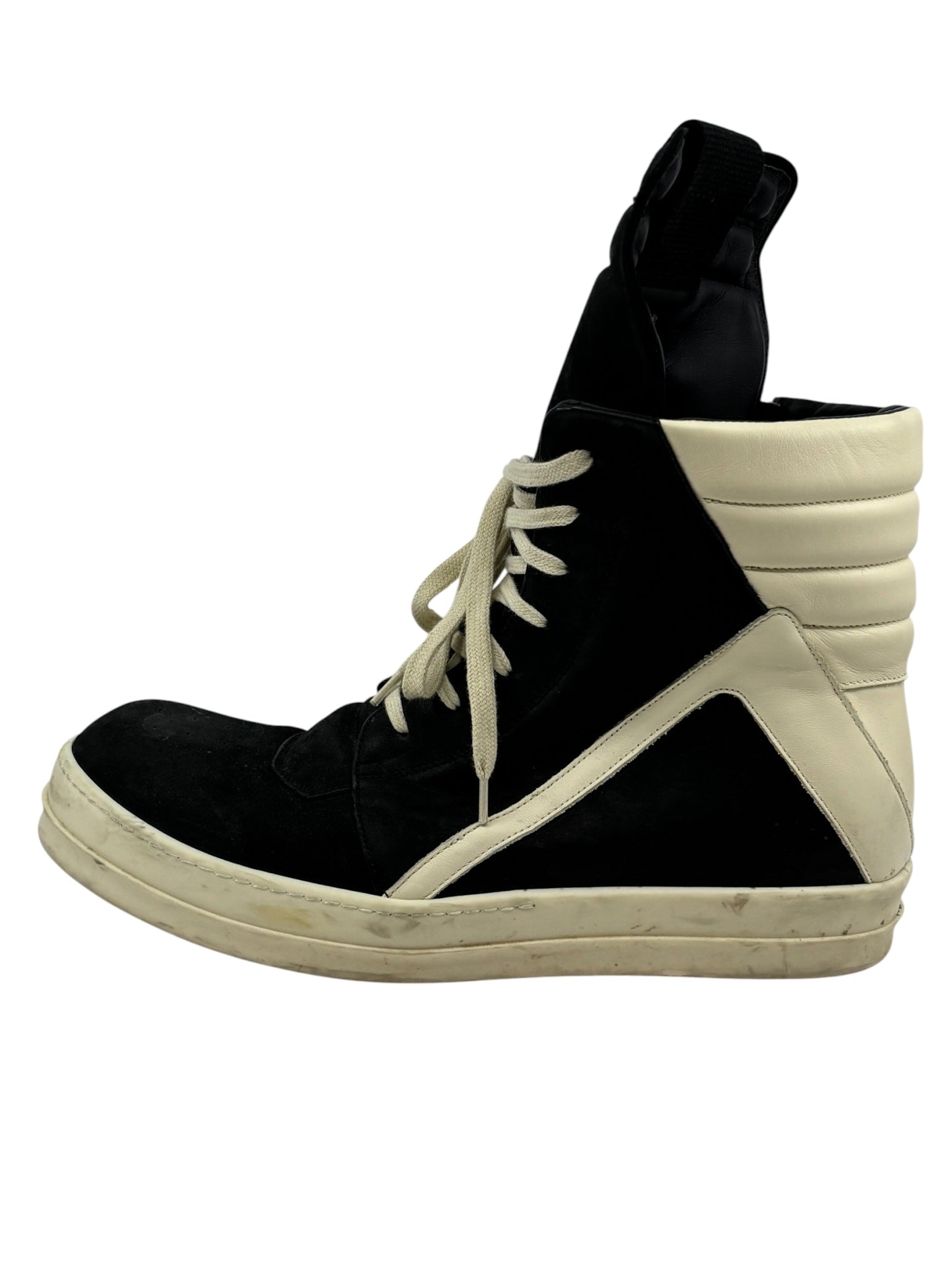 Rick Owens Geobasket Black Milk