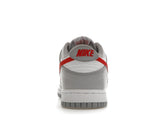 Nike Dunk Low White Wolf Grey University Red (GS)