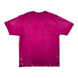 Balenciaga Women's 90/10 Large Fit Vintage T-Shirt Dark Pink