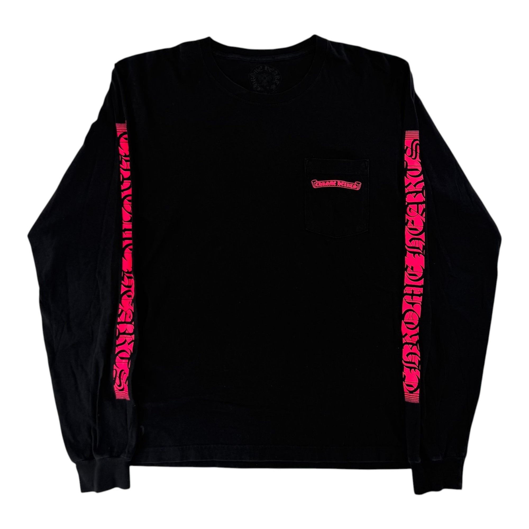 Chrome Hearts Long Sleeve Pink Black