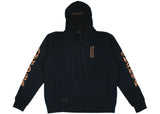 Chrome Hearts Vertical Logo FU Hood Hoodie Black/Brown