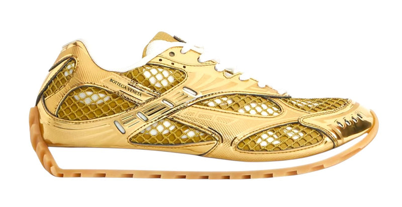 Bottega Orbit Sneaker Gold