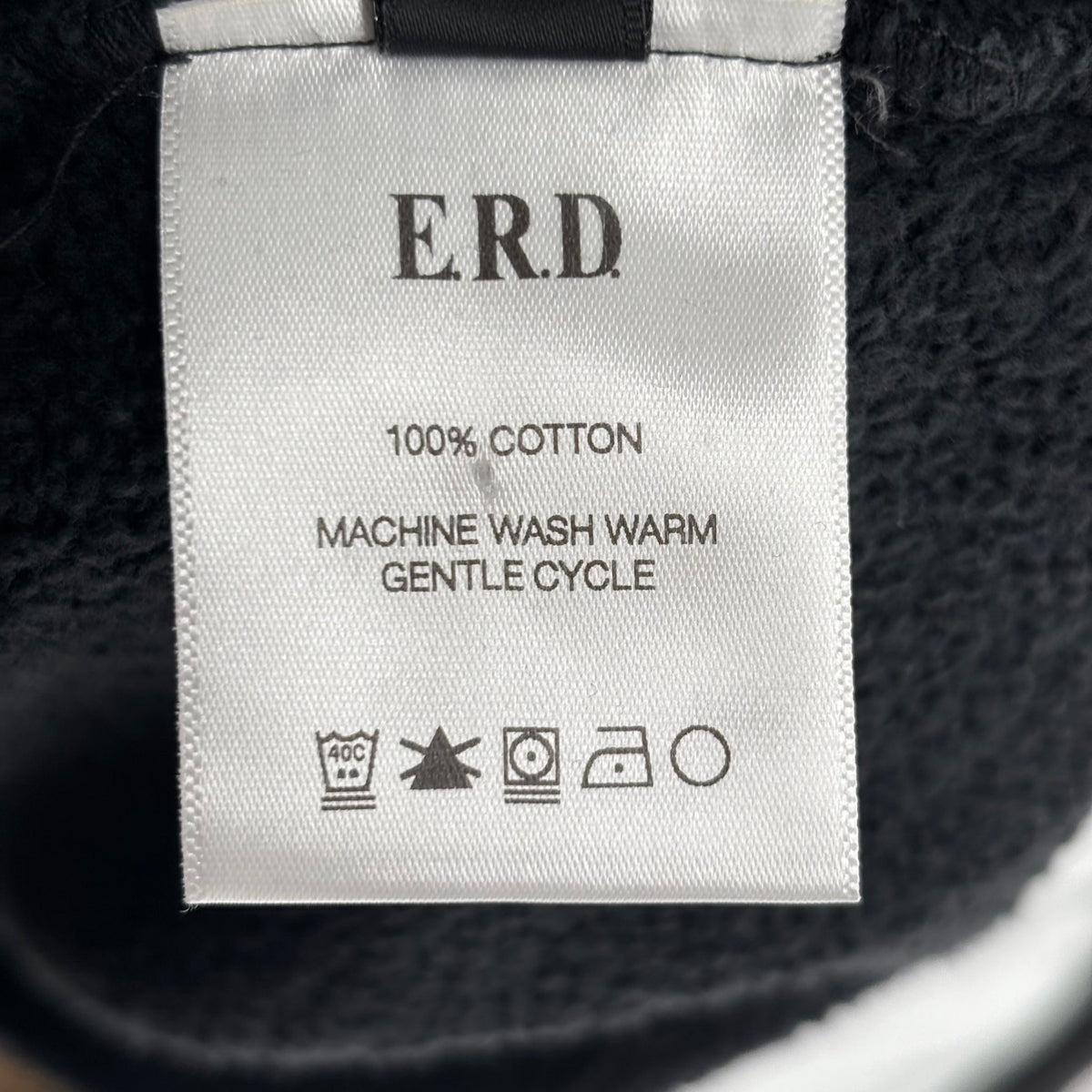 ERD Logo Hoodie Grey