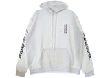 Chrome Hearts Vertical Logo Hoodie White