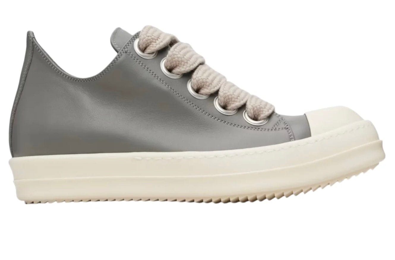 Rick Owens Mainline Jumbo Lace Low Euca Milk