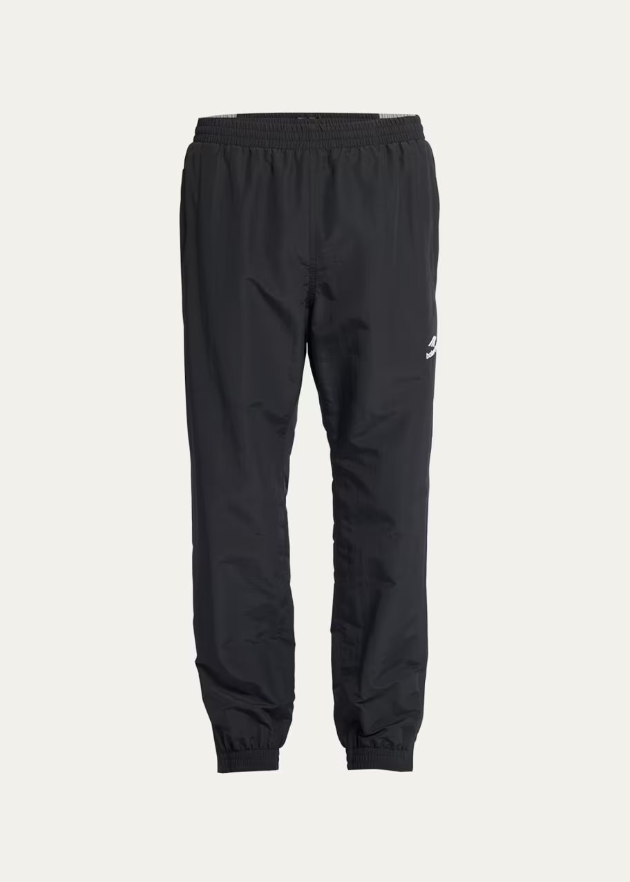 Balenciaga Nylon Tracksuit Pants Black