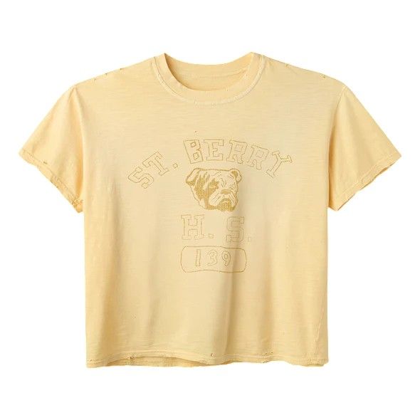 Raspberry Hills St. Berry Tee Yellow