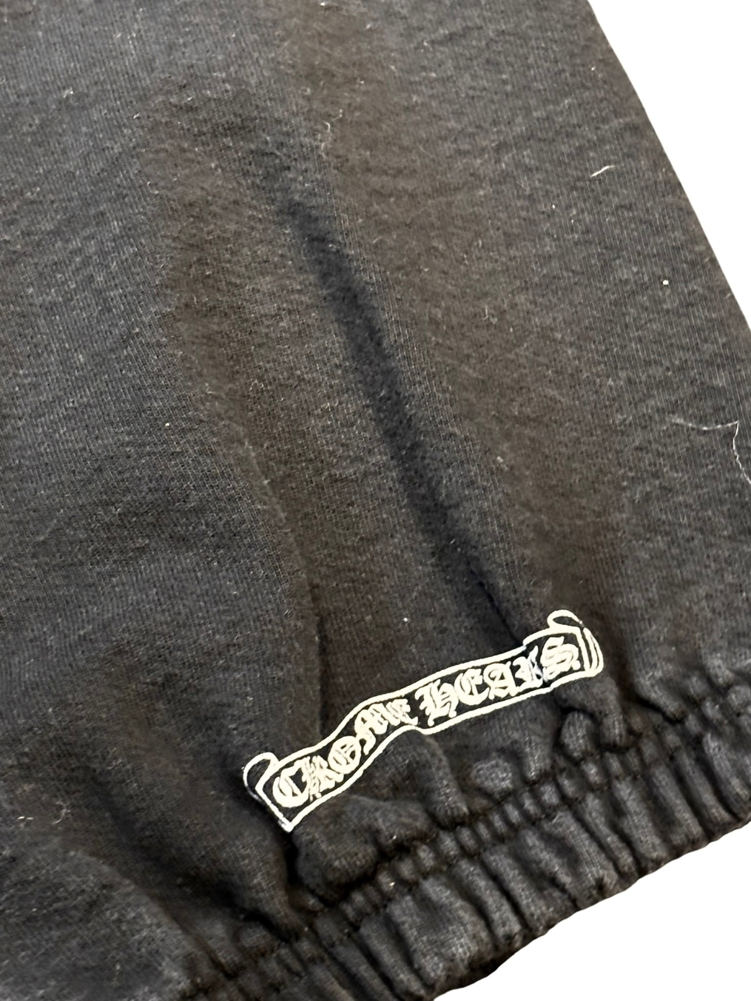 Chrome Hearts Scroll Logo Sweatpants Black