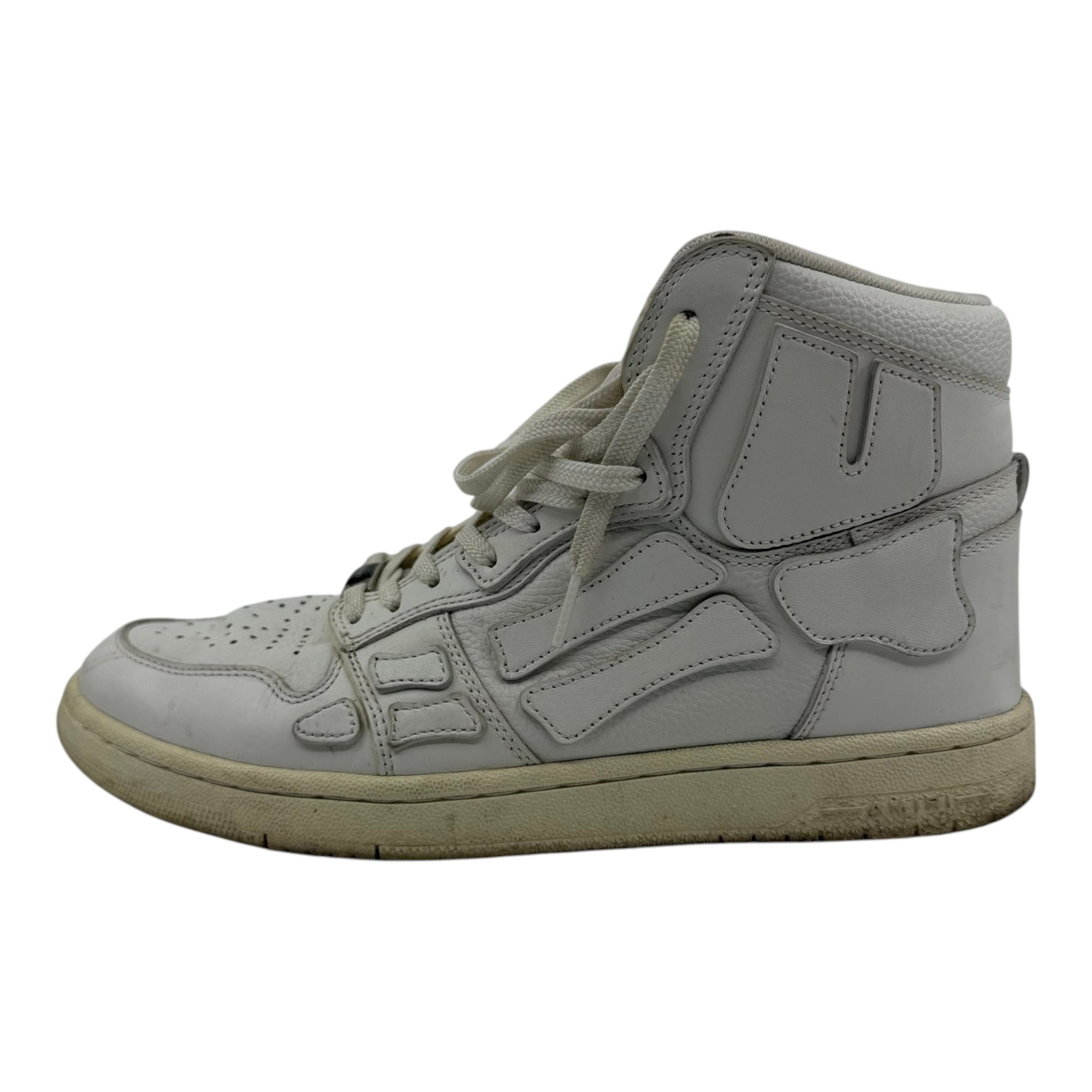 Amiri Skel Top High Triple White