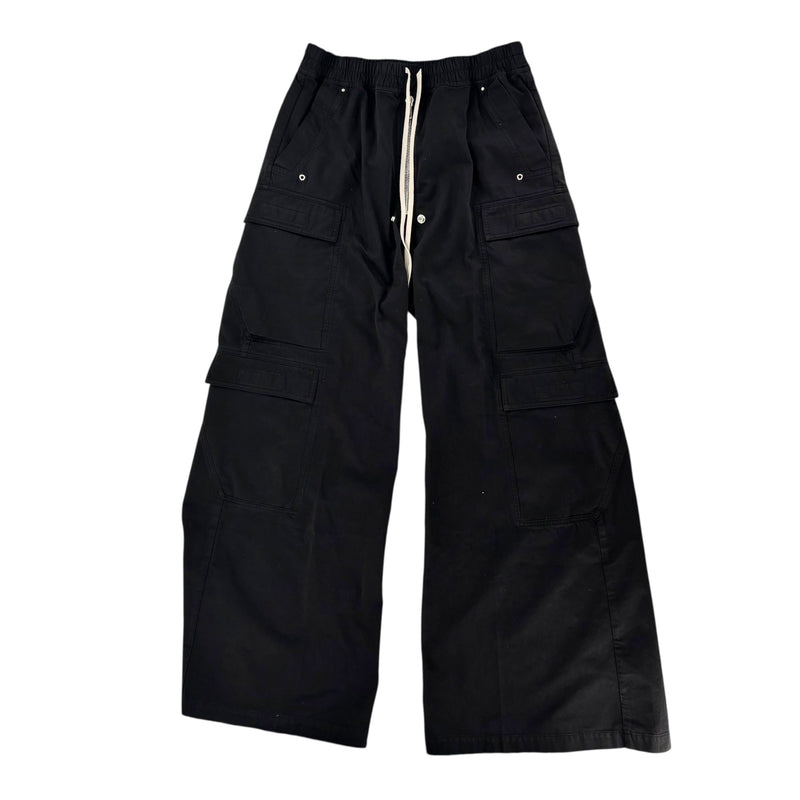 Rick Owens Drkshdw Cotton Bela Cargo Pants Black