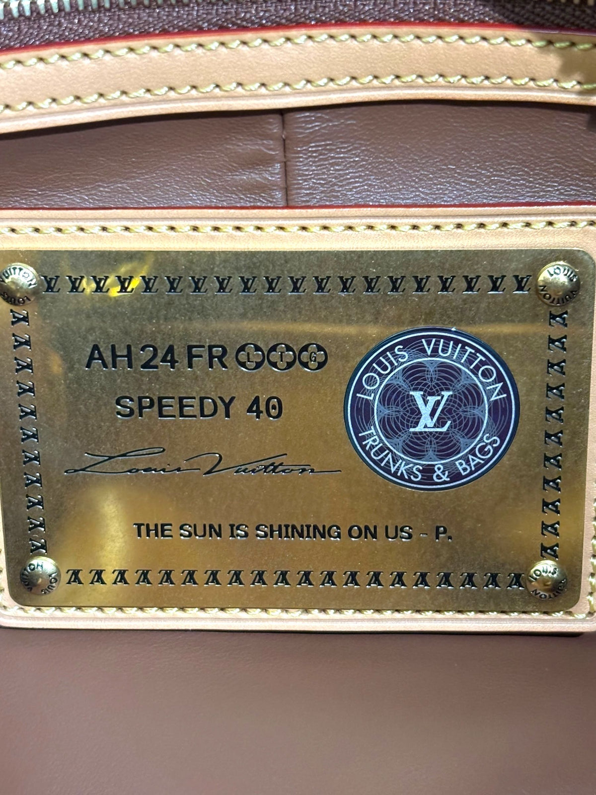Louis Vuitton Speedy P9 Bandouliere 40 Pink Agate