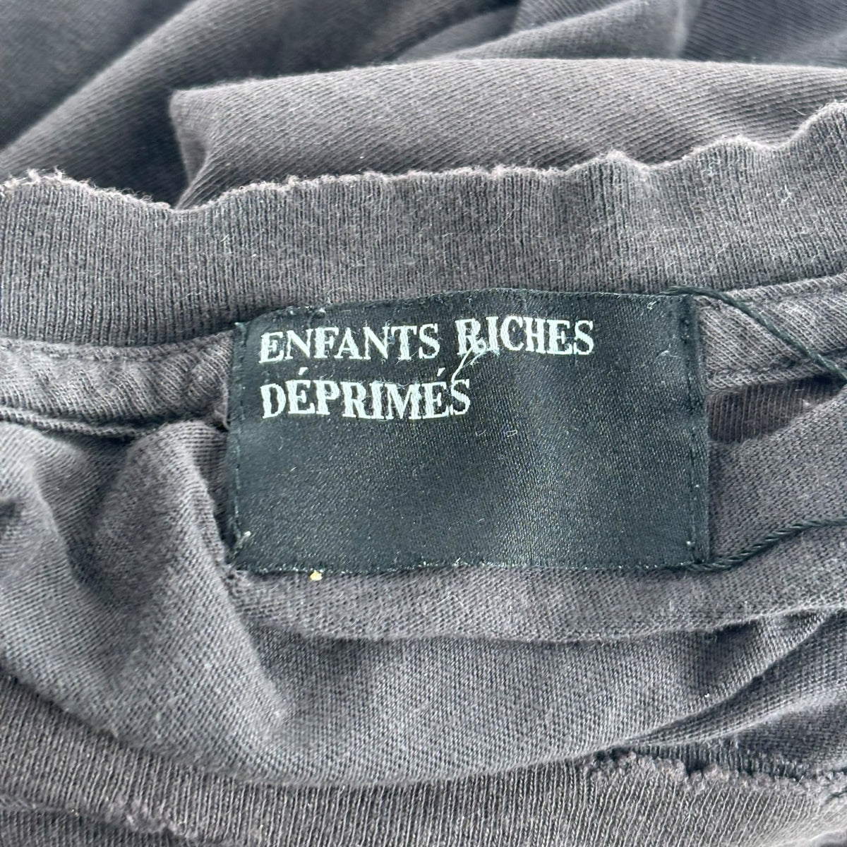 ERD Thrashed Logo Tee Grey
