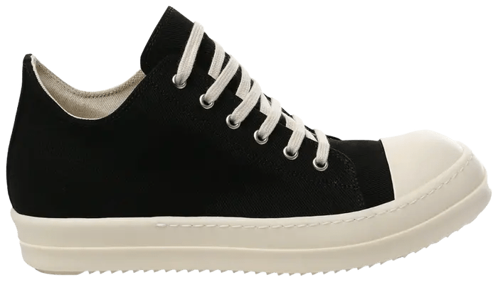 Rick Owens DRKSHDW Scarpe Denim Low Black Milk