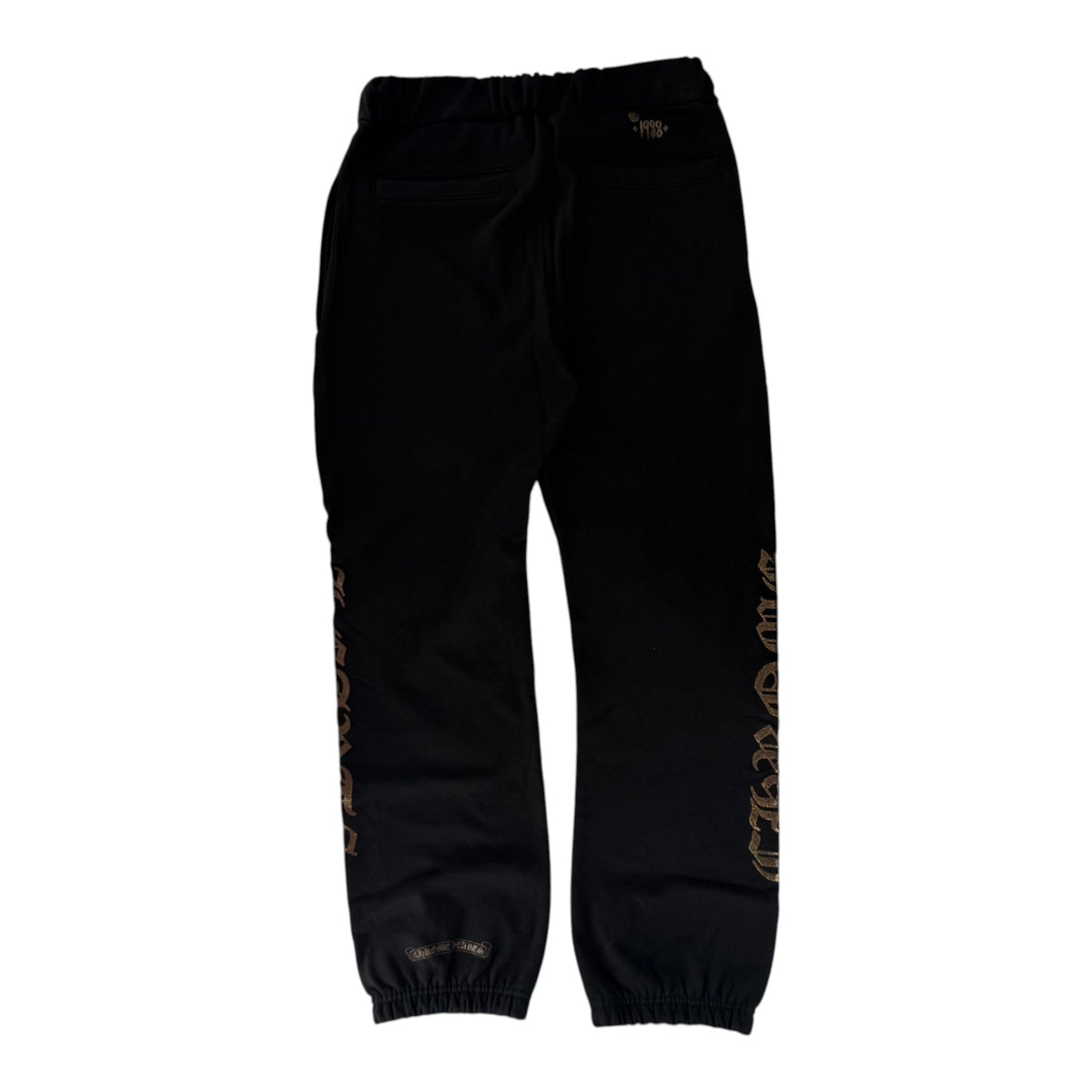 Chrome Hearts Brown Glitter 1988 Sweatpants Black
